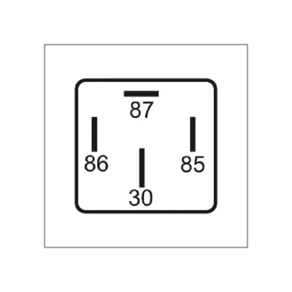 RELE AUXILIAR UNIV 4TERMINAIS IGUAIS C/ SUPORTE