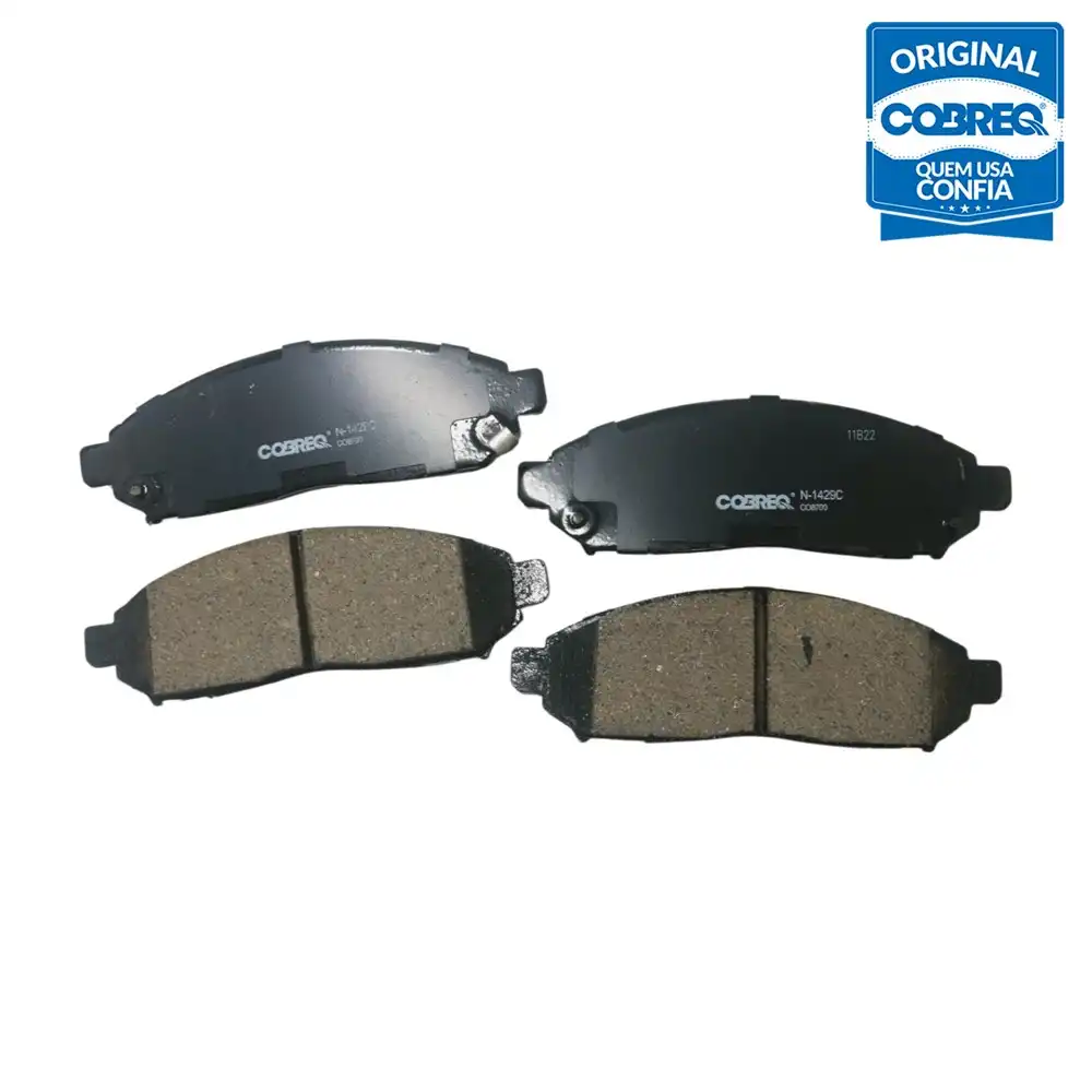 PASTILHA FREIO DIANTEIRA FRONTIER 2.5 16V 2008 A 2016 CERAMI