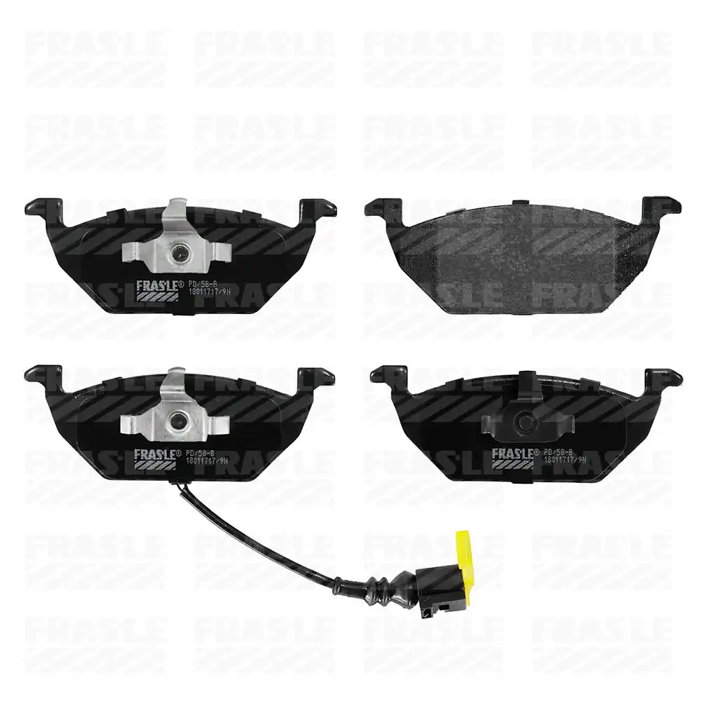 PASTILHA FREIO DIANTEIRA GOLF 1.6 2.0 1999/ TEVES COM ALARME