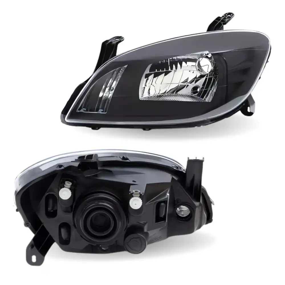 FAROL CELTA 2006 A 2015 ESQUERDO MASCARA NEGRA