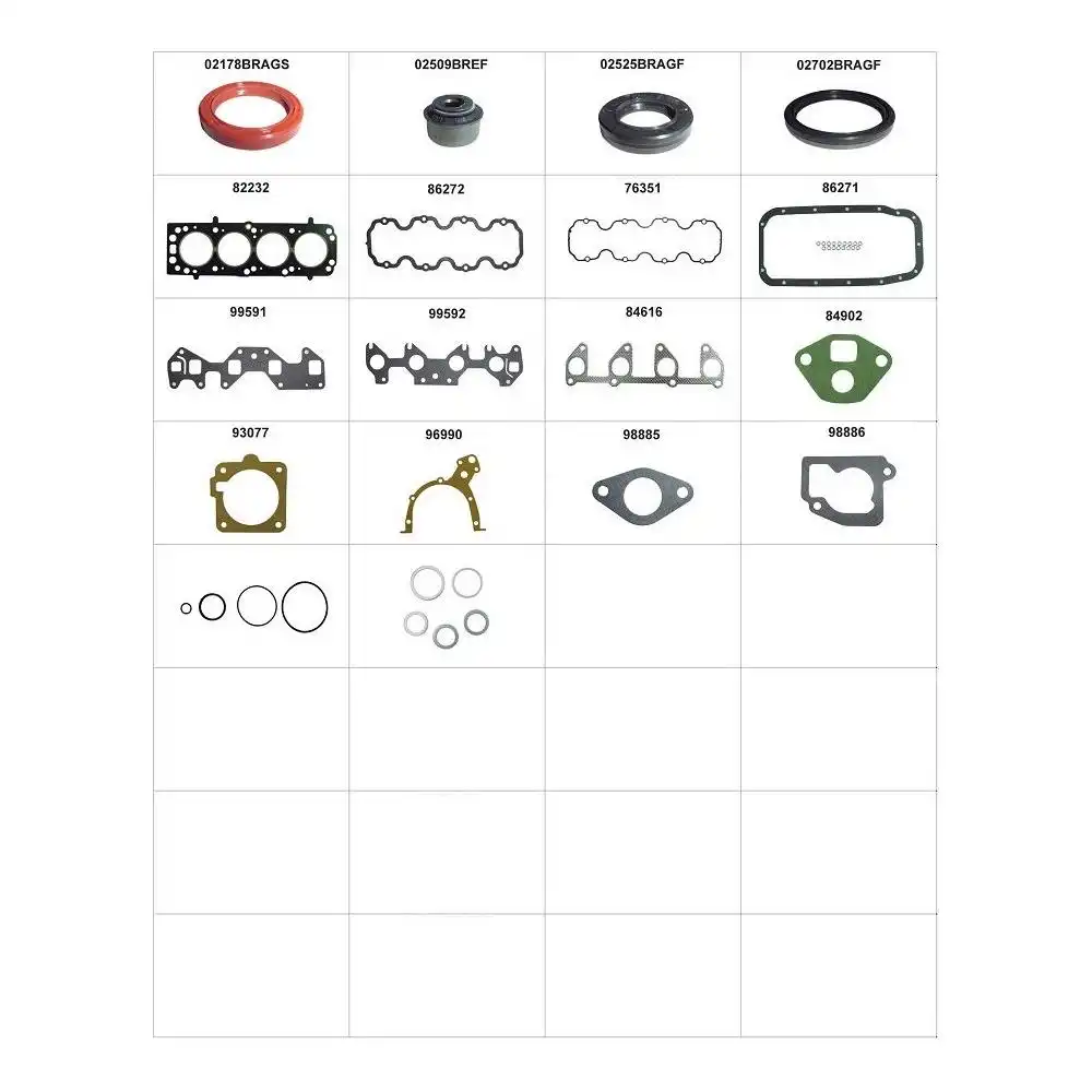 JUNTA MOTOR CORSA 1.0 8V EFI/MPFI C/ RETENTOR