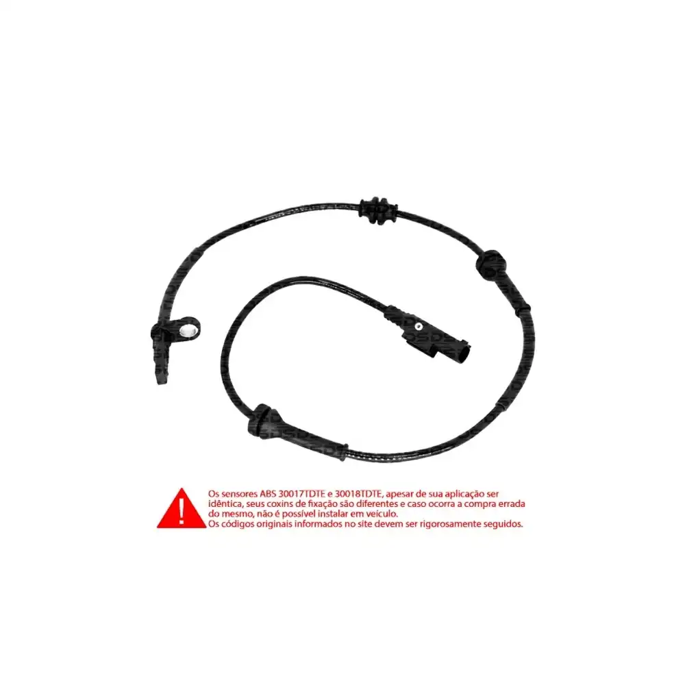 SENSOR ABS TRASEIRO FIAT TORO 2.0 16V 2016 EM DIANTE