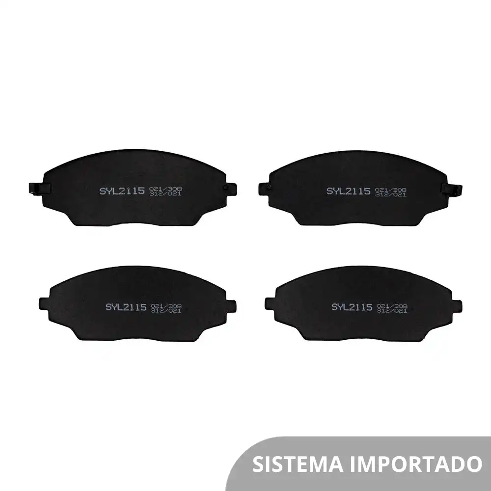 PASTILHA FREIO DIANTEIRA COBALT 1.4 1.8 2012/ COM ABS