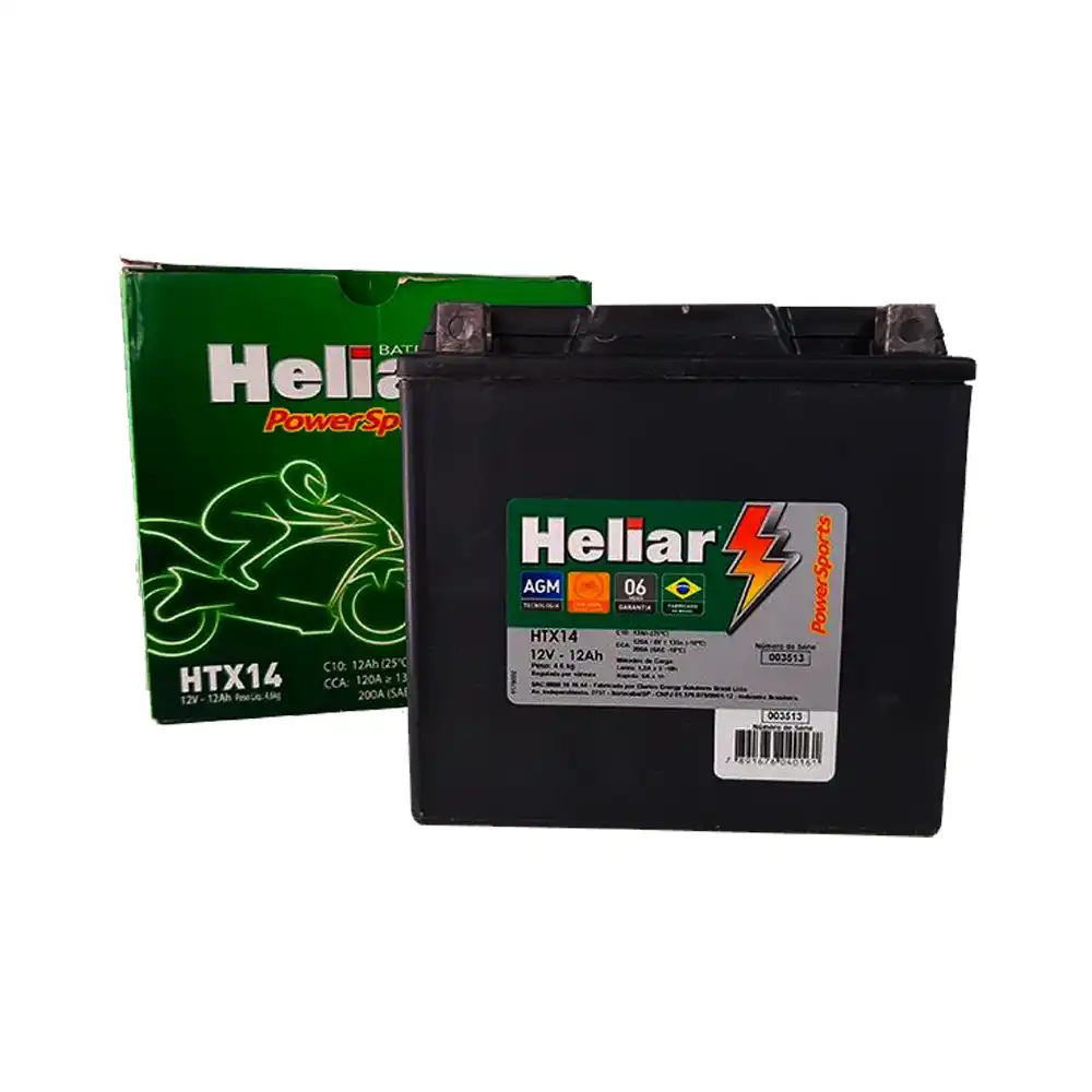 BATERIA UNIVERSAL AUXILIAR HTX14 12V 12 AMP