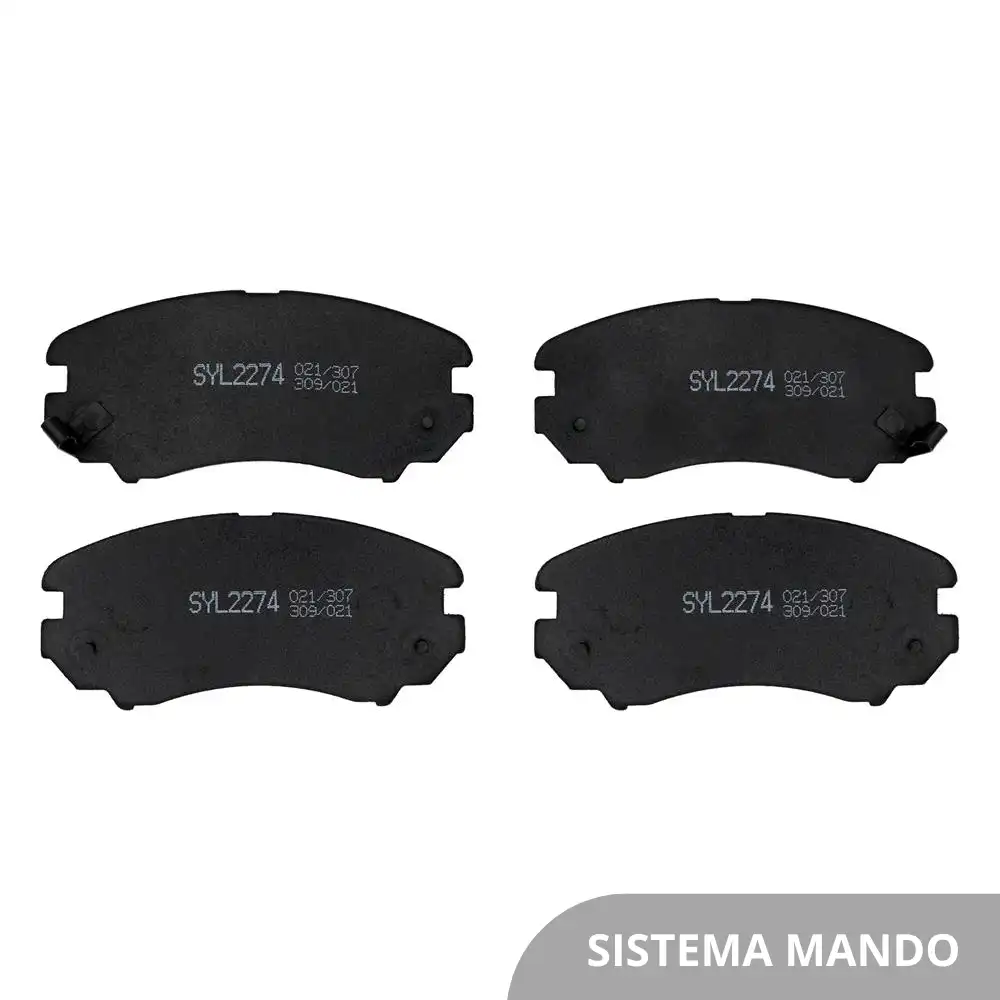 PASTILHA FREIO DIANTEIRA HYUNDAI TUCSON 2.0 2004/