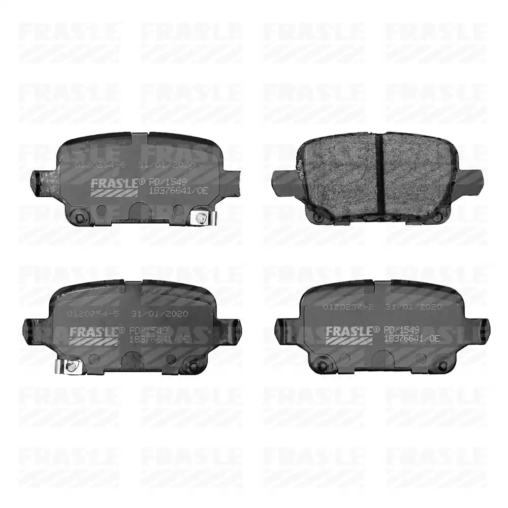 PASTILHA FREIO TRASEIRA CRUZE 1.4 16V 2017 A 2023