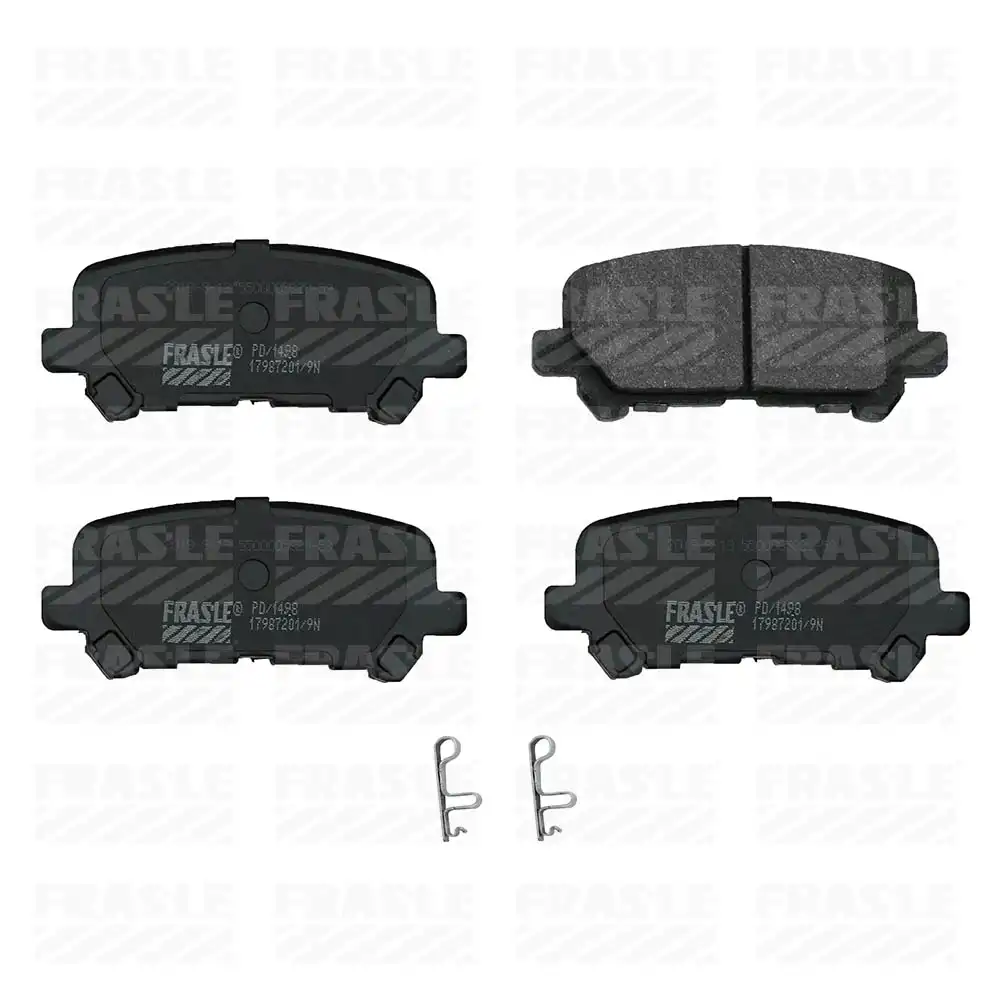 PASTILHA FREIO TRASEIRA TRAILBLAZER 2.8 16V 2012 ACIMA