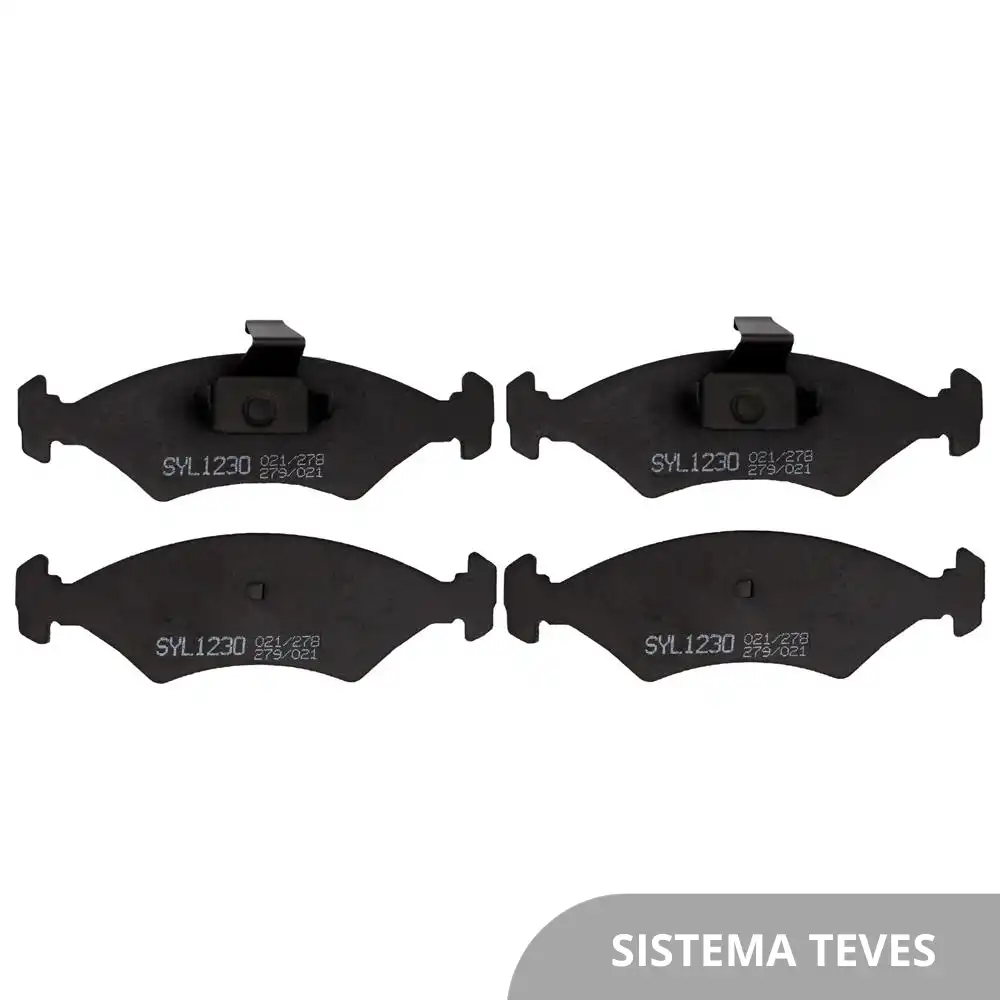 PASTILHA FREIO DIANTEIRA FIESTA 1.4 16V 1996/