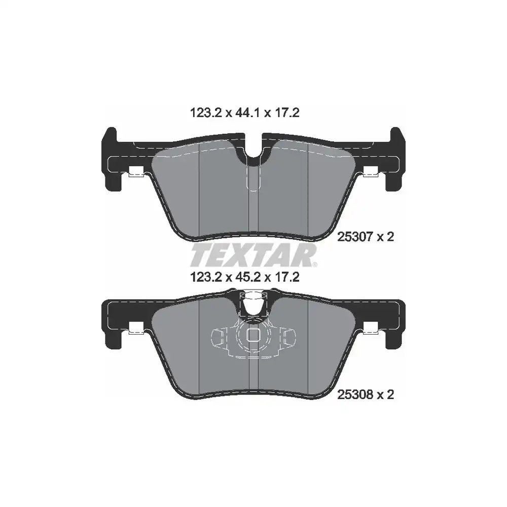 PASTILHA FREIO TRASEIRA BMW 320I 2012 A 2018