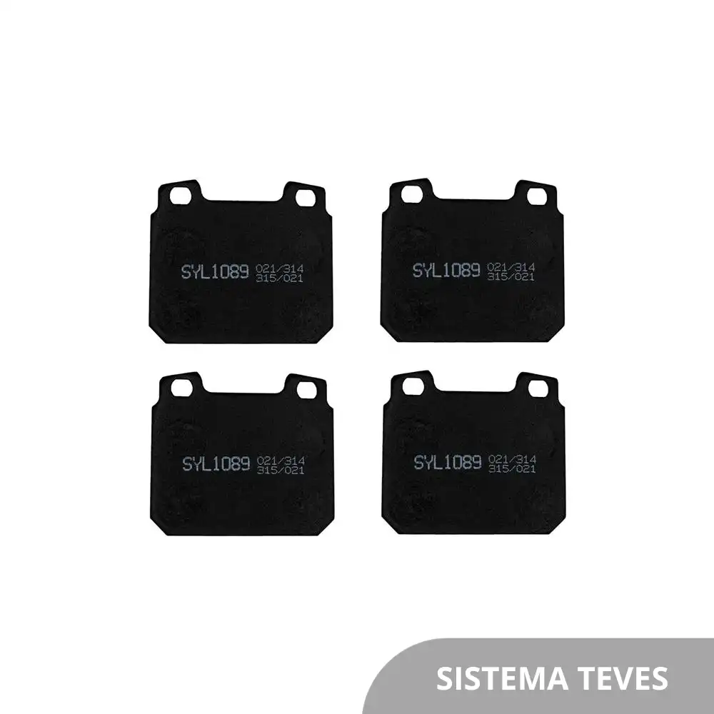 PASTILHA FREIO DIANTEIRA OPALA 1979 A 1992 TEVES