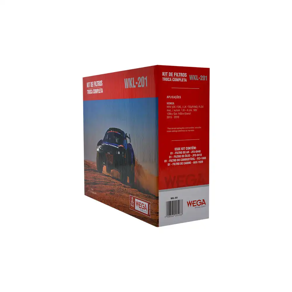 KIT FILTROS HONDA HR-V 1.8 16V 2015 A 2019