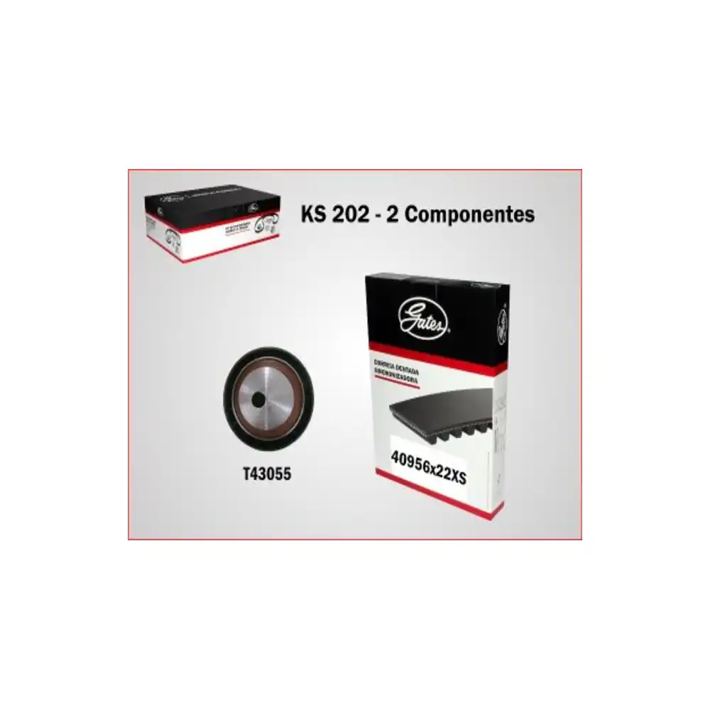 KIT CORREIA DENTADA PALIO 1.3 16V FIRE 2000 A 2005