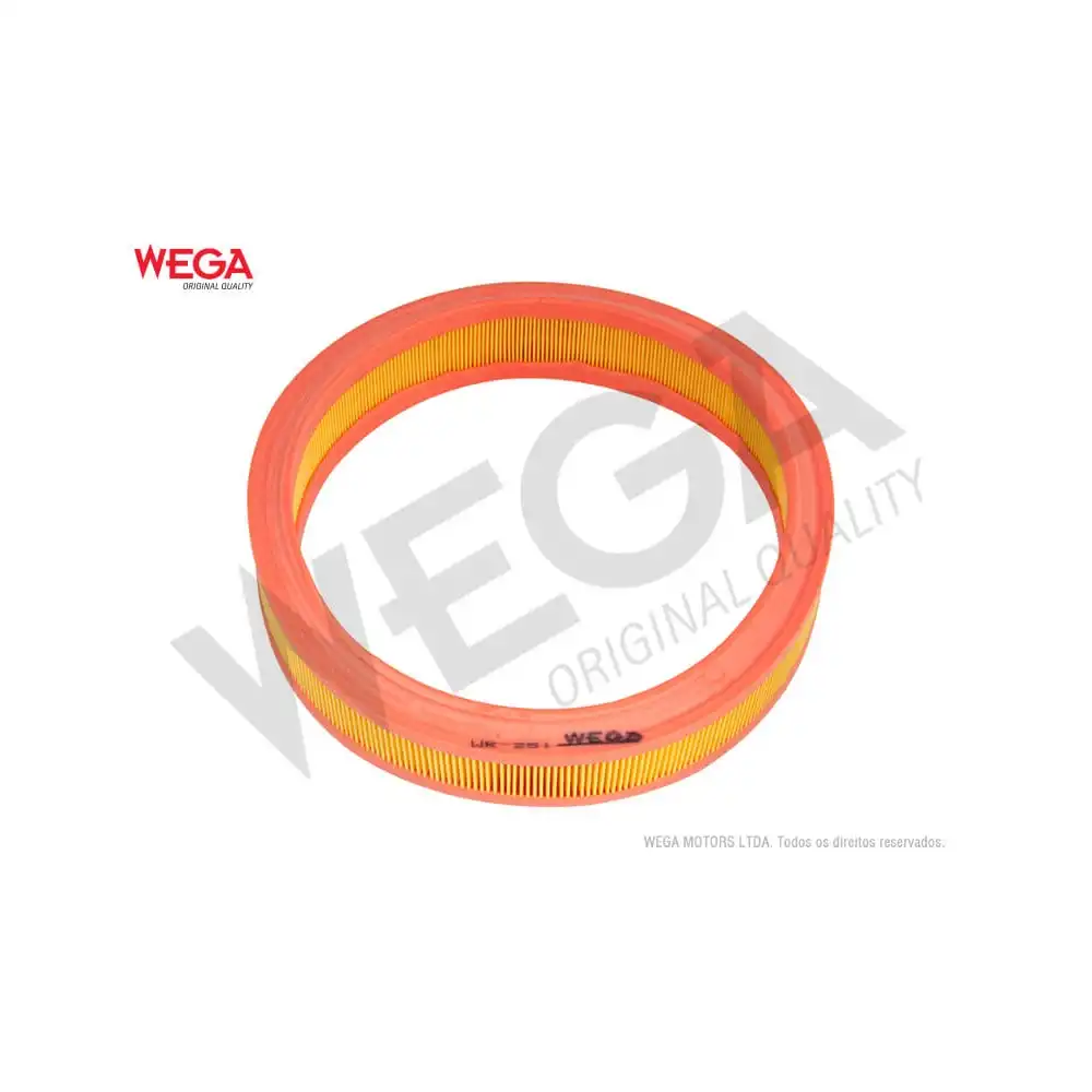 FILTRO AR MOTOR FIESTA 1.0 8V 1996 A 1999