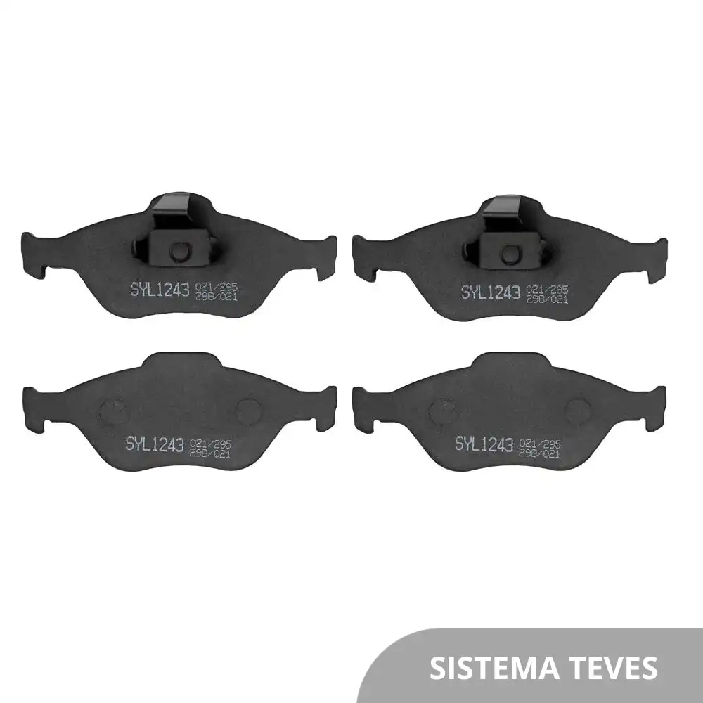 PASTILHA FREIO DIANTEIRA ECOSPORT 1.0 1.6 2.0 2005 A 2009