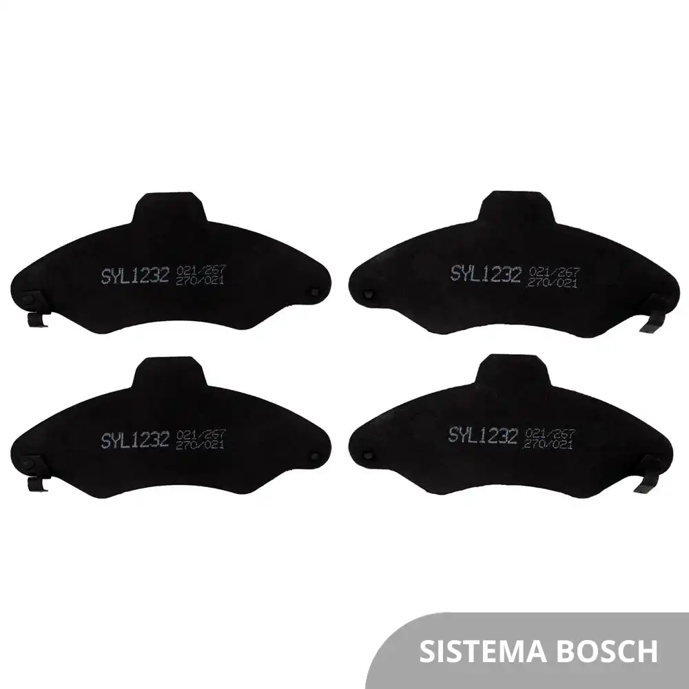 PASTILHA FREIO DIANTEIRA ESCORT II SISTEMA BOSCH