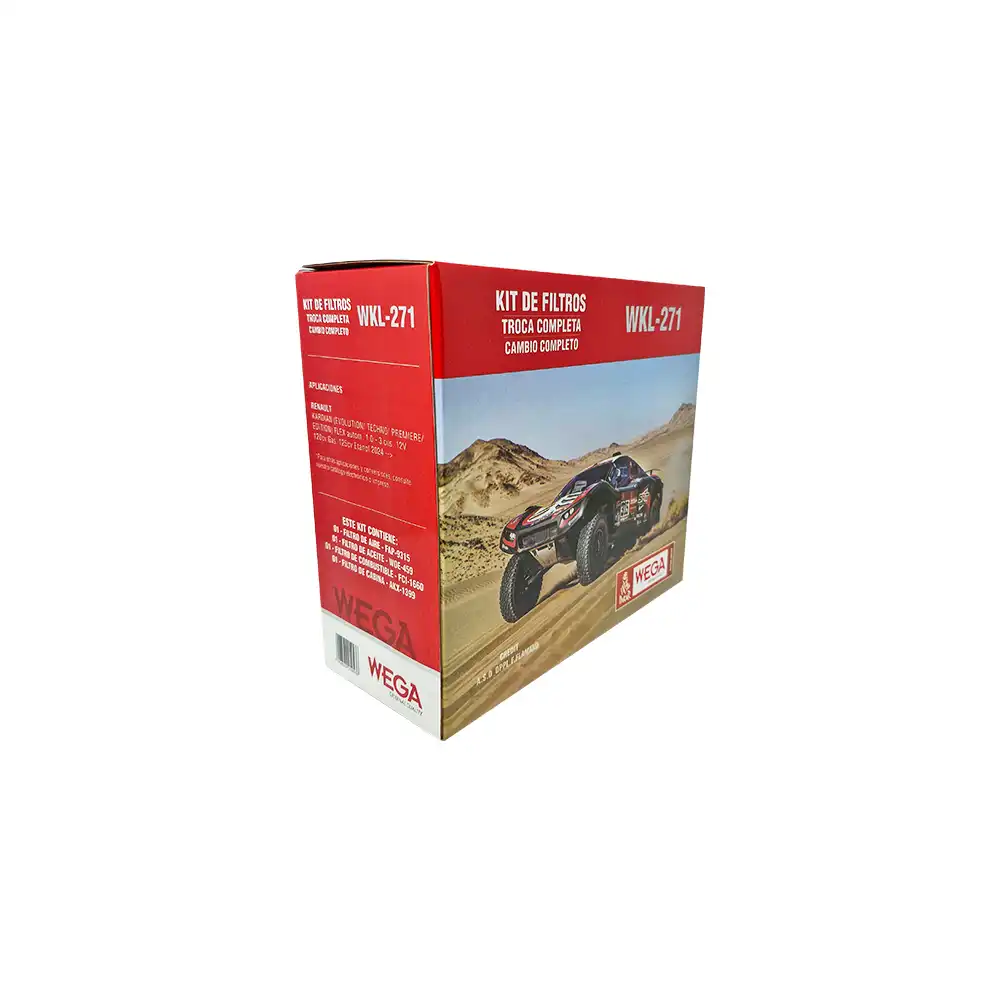 KIT FILTROS RENAULT KARDIAN 1.0 8V 2024 ACIMA