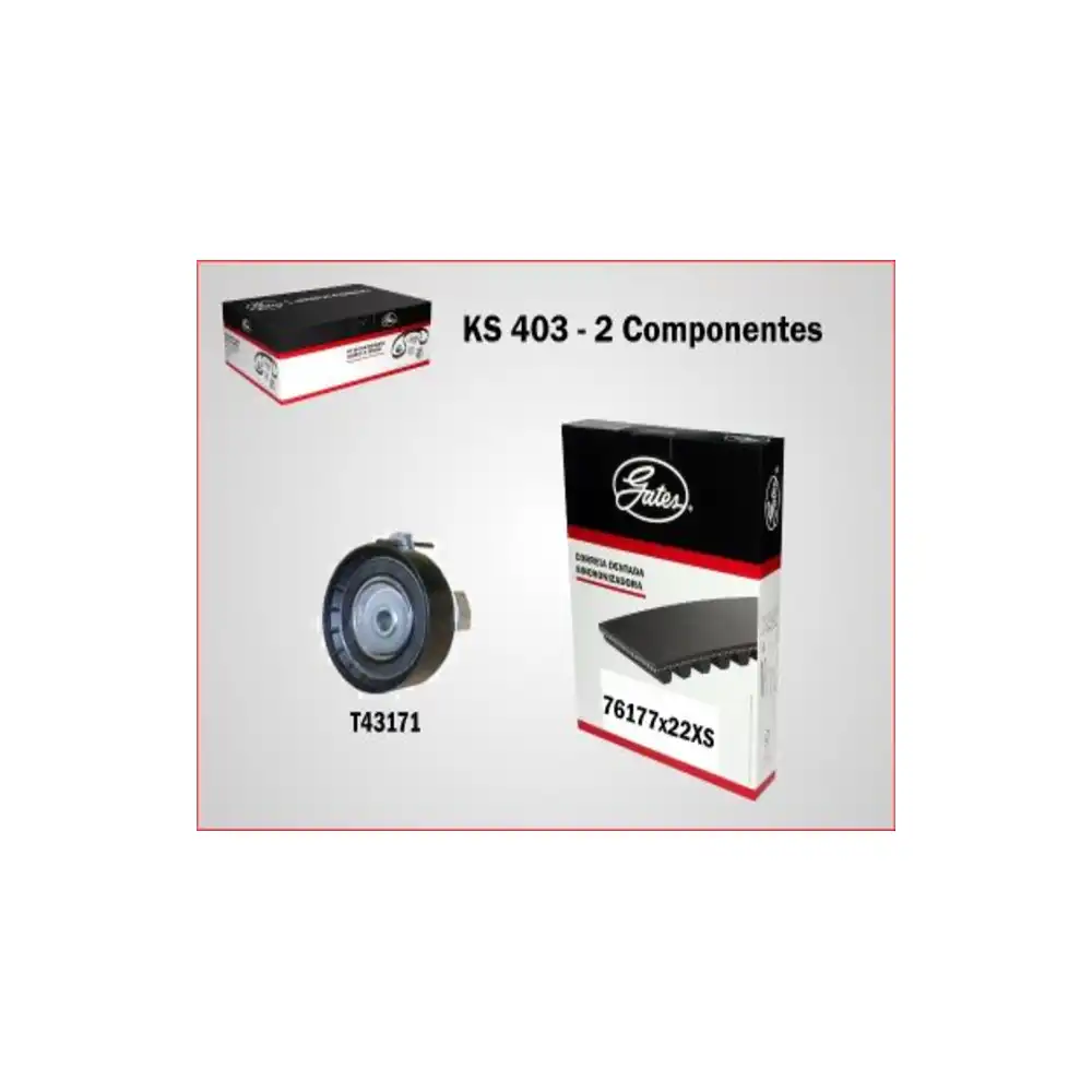 KIT CORREIA DENTADA FOCUS 1.6 16V 2009 ACIMA