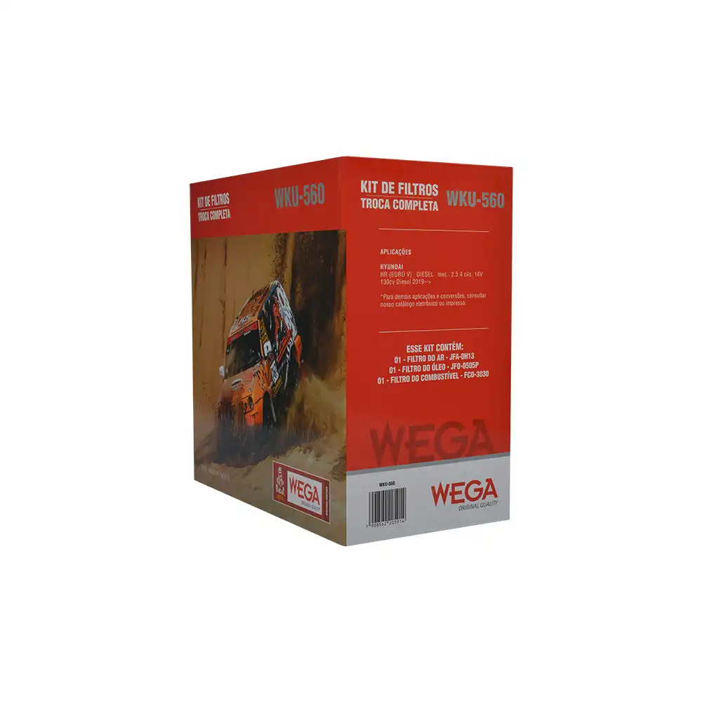 KIT FILTROS HR 2.5 16V DIESEL 2019 ACIMA