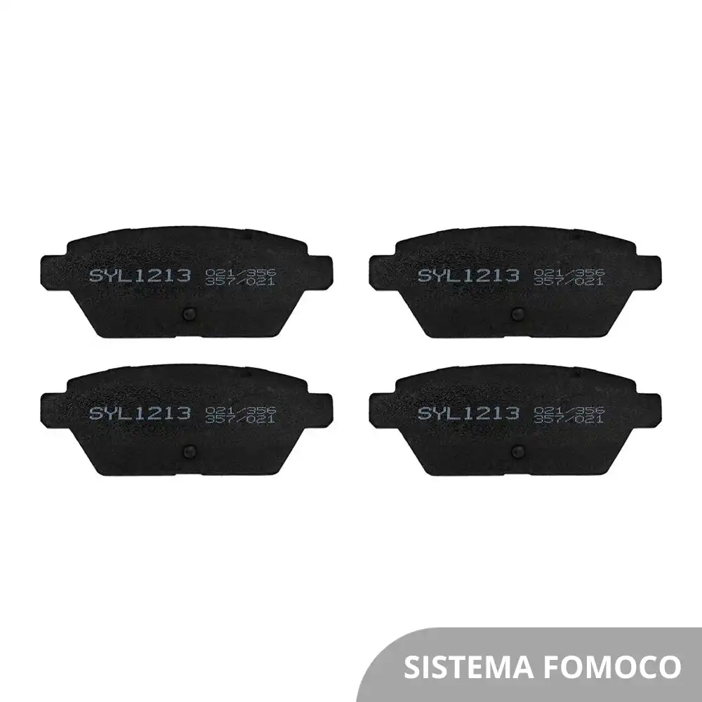 PASTILHA FREIO TRASEIRA FUSION 2006 A 2012