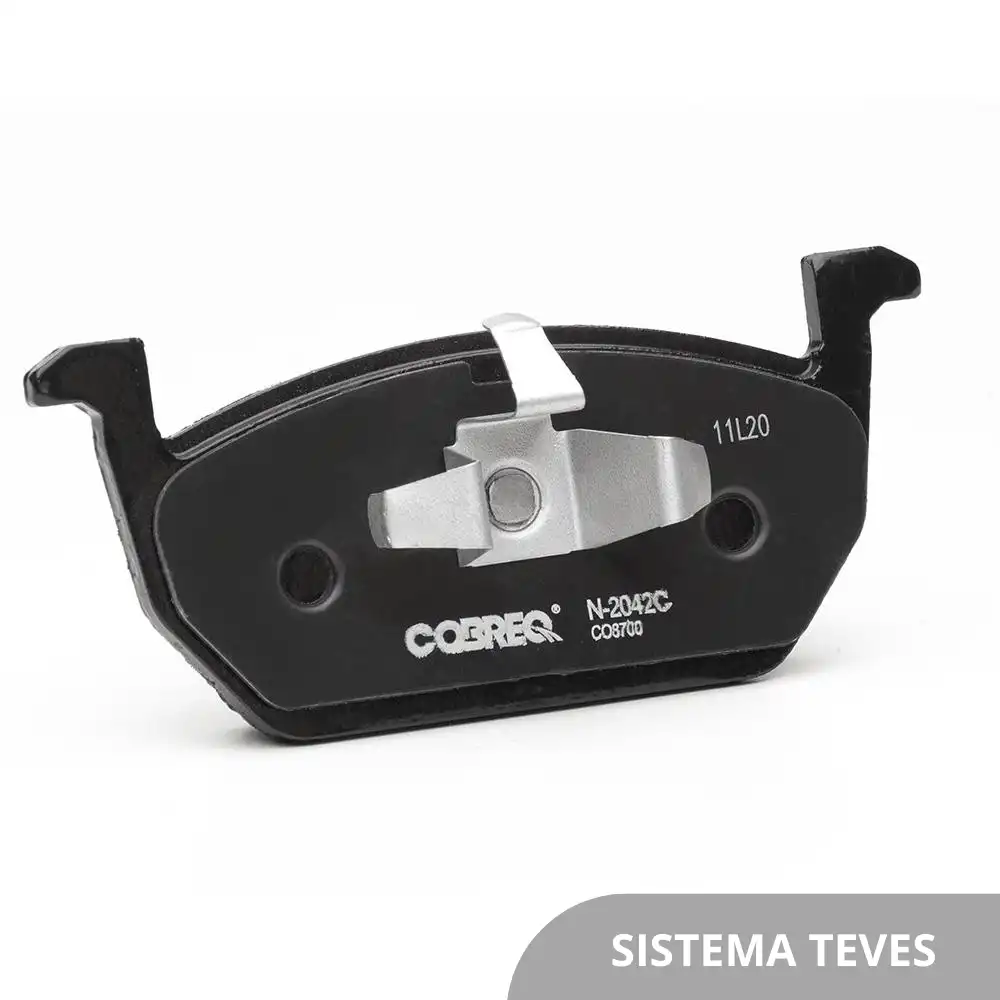 PASTILHA FREIO DIANTEIRA POLO 2018 ACIMA CERAMICA