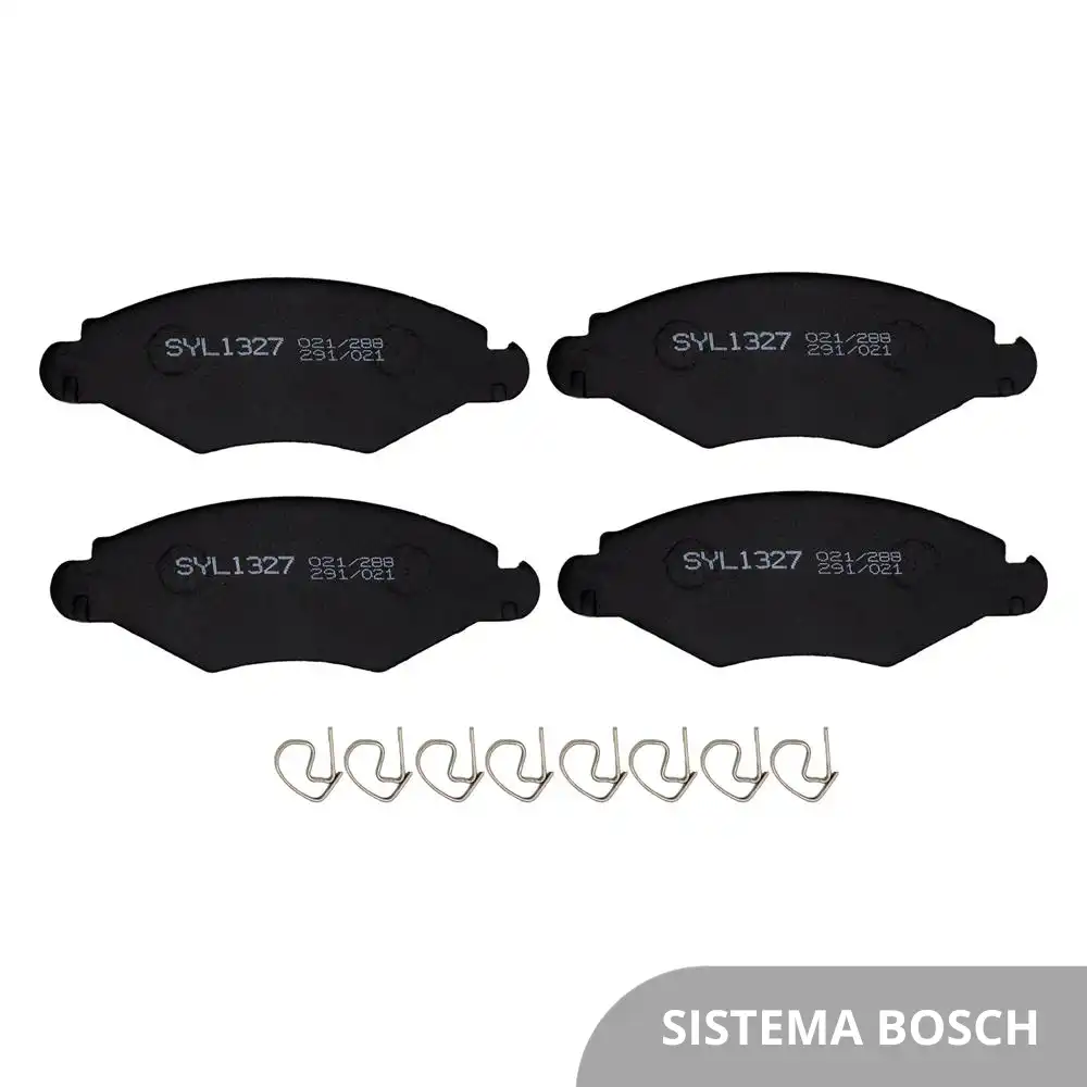 PASTILHA FREIO DIANTEIRA PEUGEOT 206 1.1 1.4 1.6 1998/