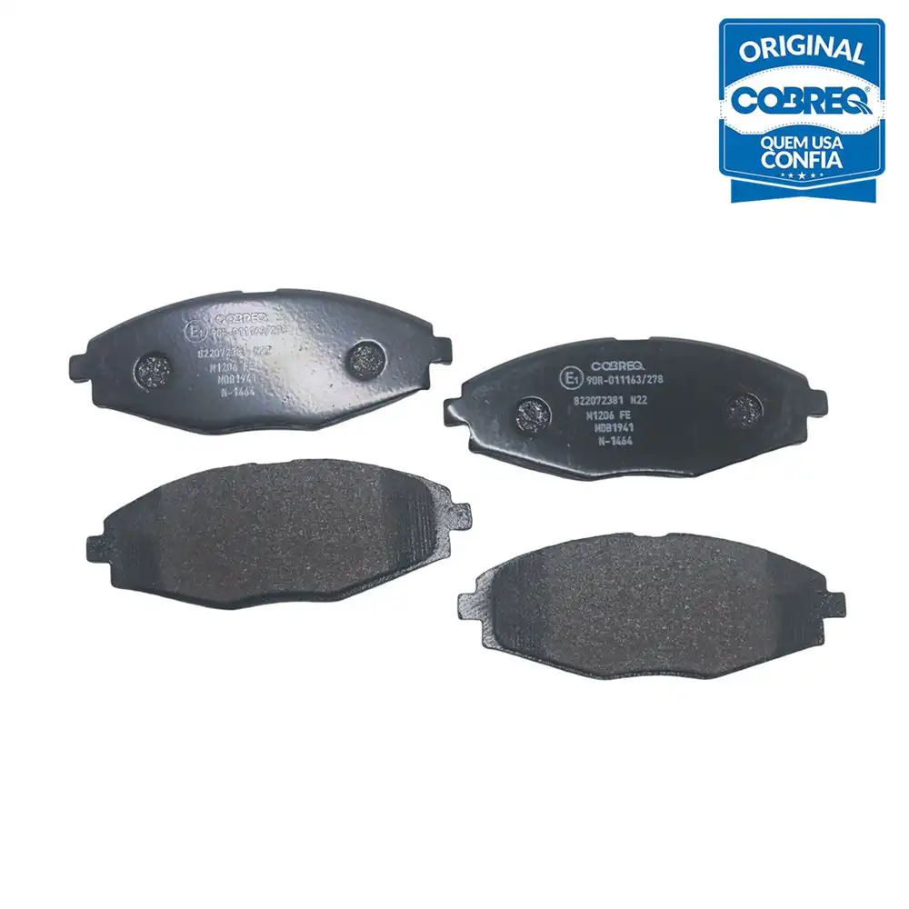 PASTILHA FREIO DIANTEIRA CHERY QQ 1.1 16V 2011 ACIMA