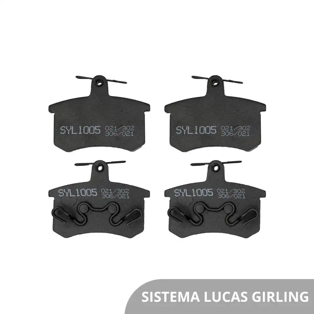 PASTILHA FREIO TRASEIRA TEMPRA 16V 1993 A 1998 GIRLING