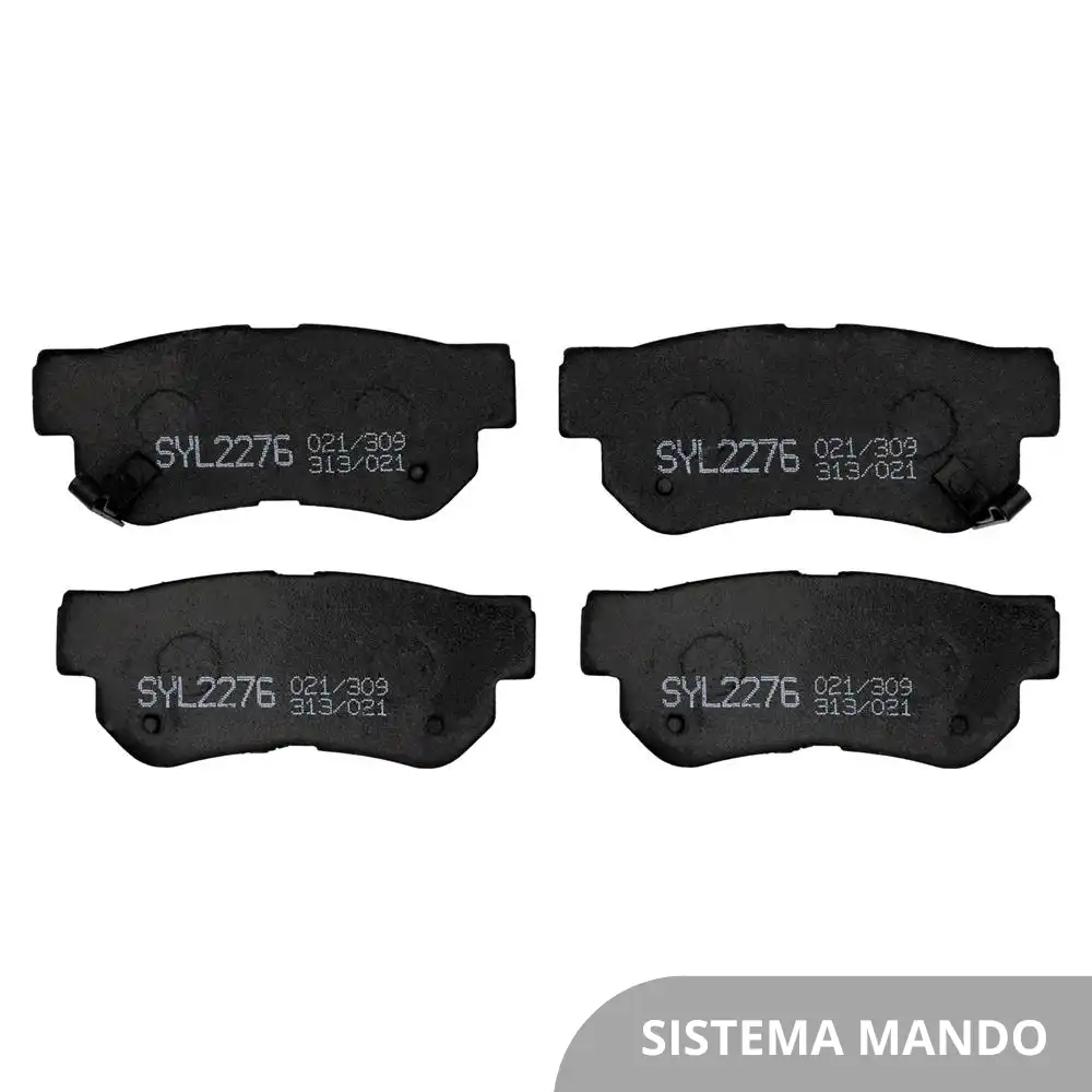 PASTILHA FREIO TRASEIRA HYUNDAI AZERA 3.3 2006 A 2011