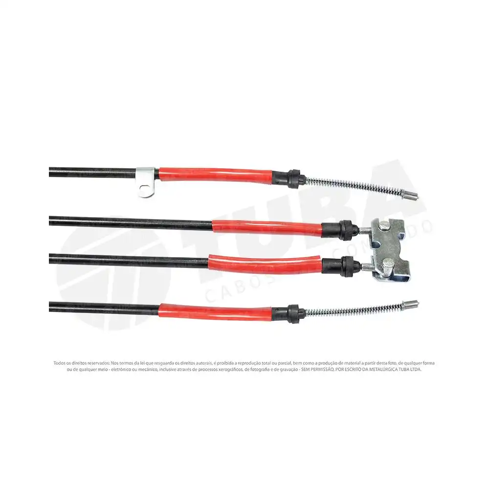 CABO FREIO MAO TRAS FIESTA SEDAN 2001 A 2004