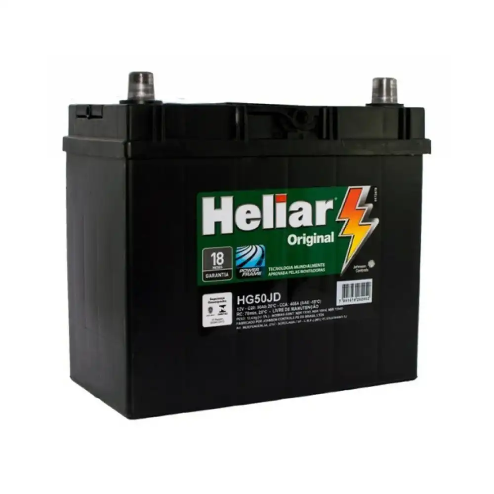 BATERIA HONDA CIVIC 95/01 06/ POSITIVO DIR 50 AMP