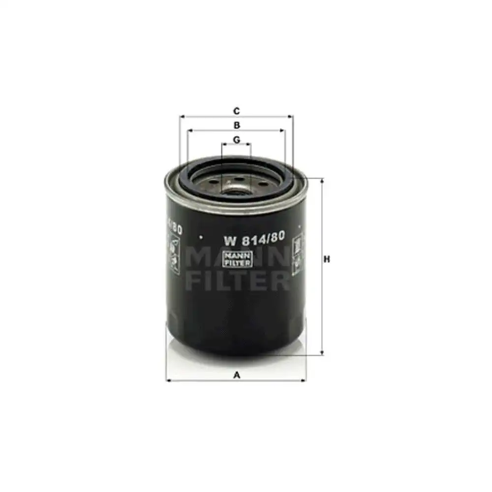 FILTRO OLEO MOTOR HYUNDAI HB20 1.6 16V 2012/