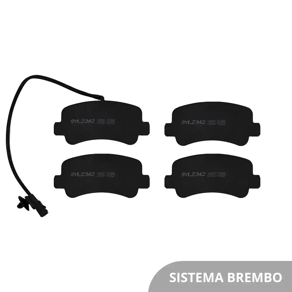 PASTILHA FREIO TRASEIRA RENAULT MASTER 2.3 2013/