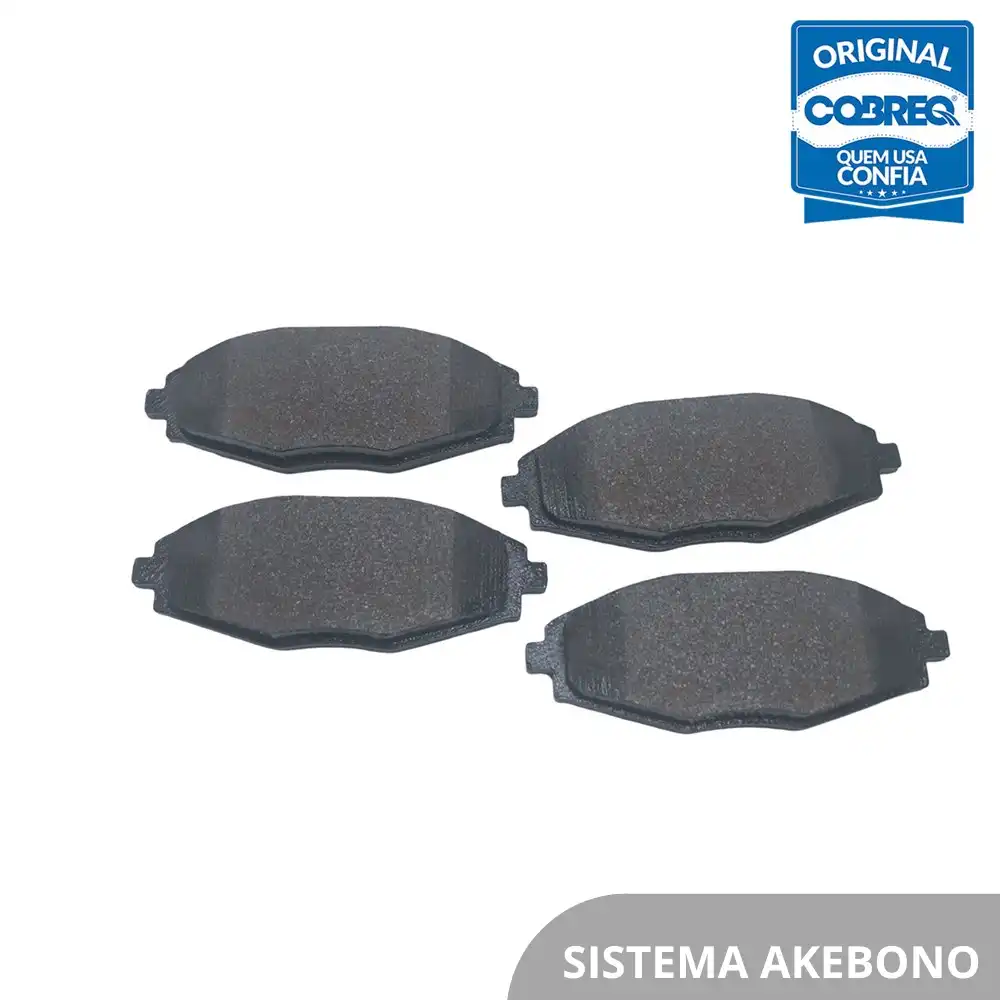 PASTILHA FREIO DIANTEIRA CHERY QQ 1.1 16V 2011 ACIMA