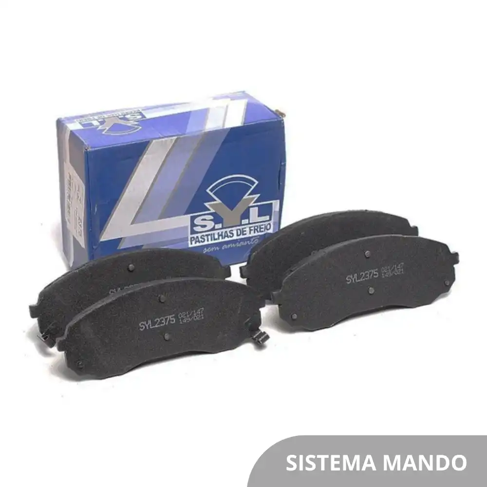 PASTILHA FREIO DIANTEIRA KIA GRAND CARNIVAL 3.8 2007/