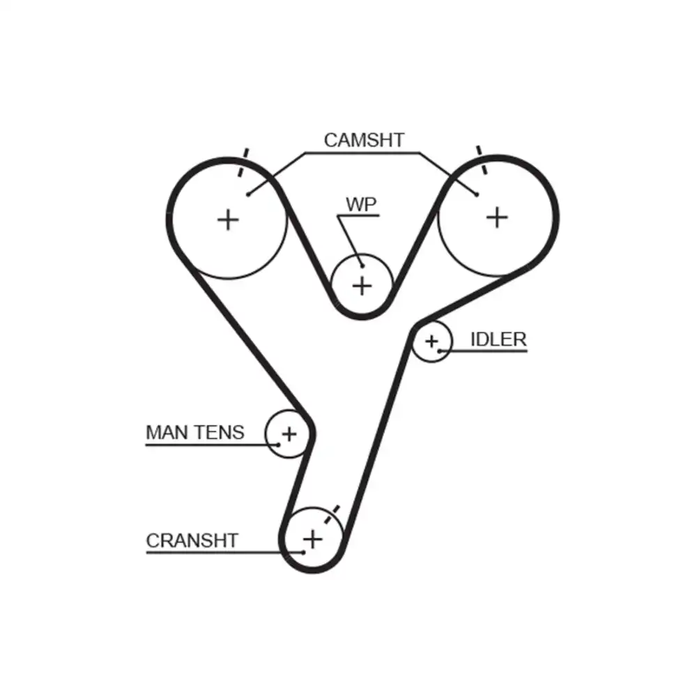 CORREIA COM MITSUBISHI PAJERO 3.0 V6 94/02 (187 DENTES)