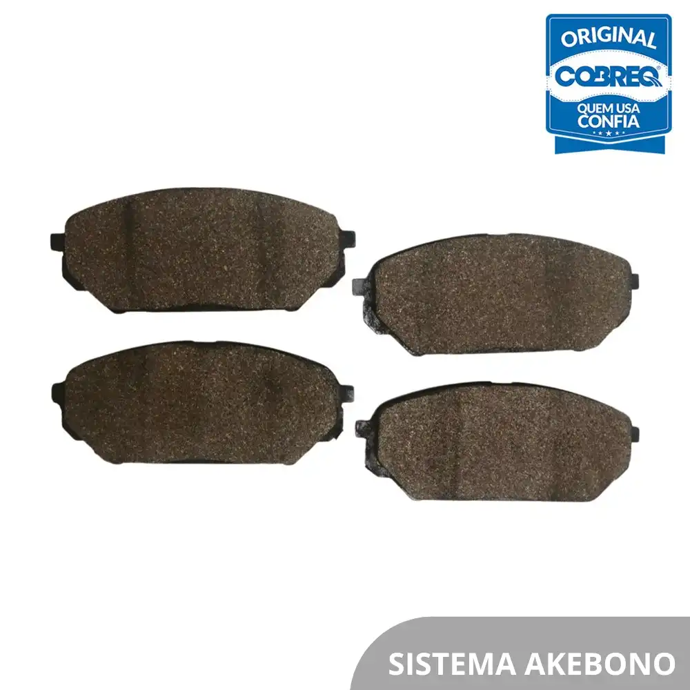 PASTILHA FREIO DIANTEIRA HYUNDAI VERACRUZ 3.8 V6 2007/
