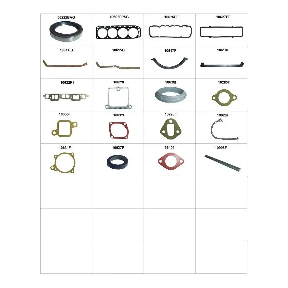 JUNTA MOTOR OPALA 4 CIL ALC/GAS C/ RETENTOR