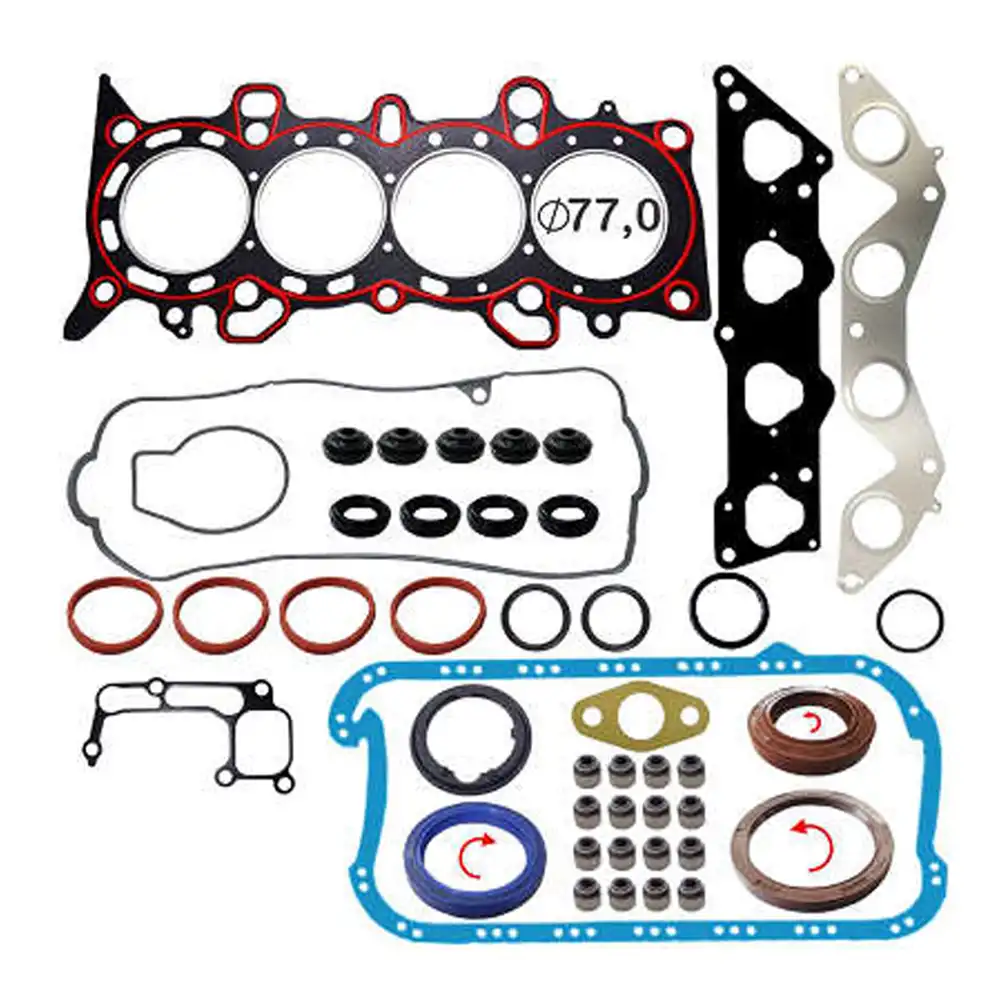 JUNTA MOTOR HONDA CIVIC 1.7 16V 2001 A 2006 C/RETENTOR