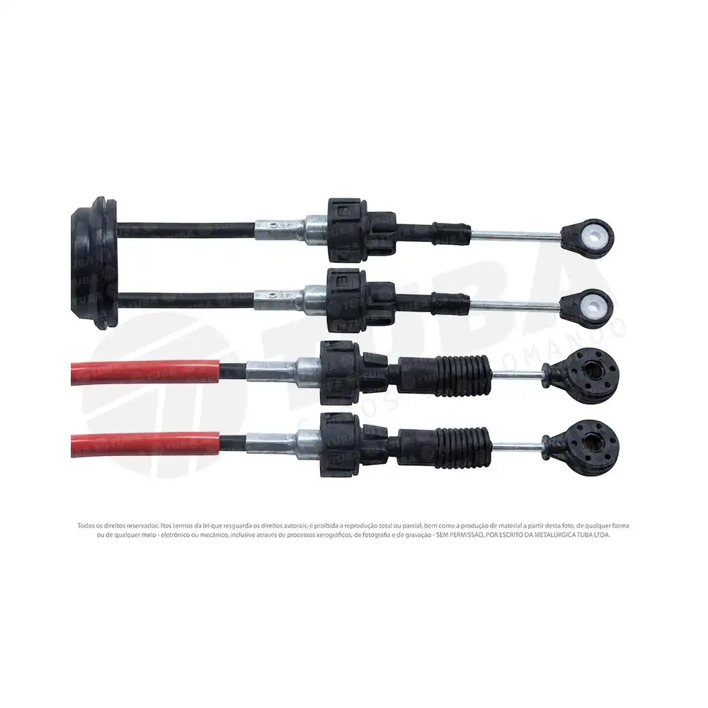 CABO ALAVANCA CAMBIO VECTRA 1997 A 2005 (DUPLO) (1258MM)