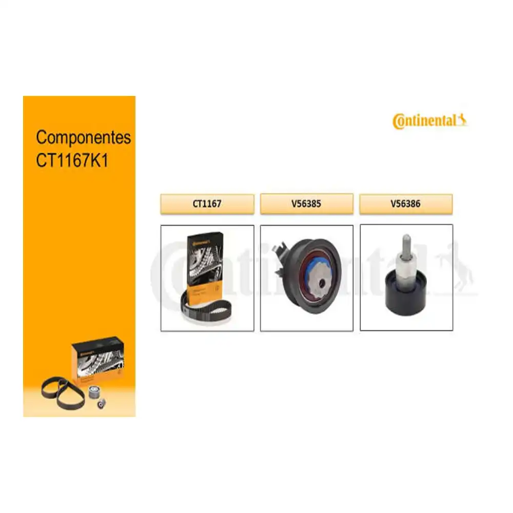 KIT CORREIA DENTADA GOL 1.0 12V 2016 A 2023