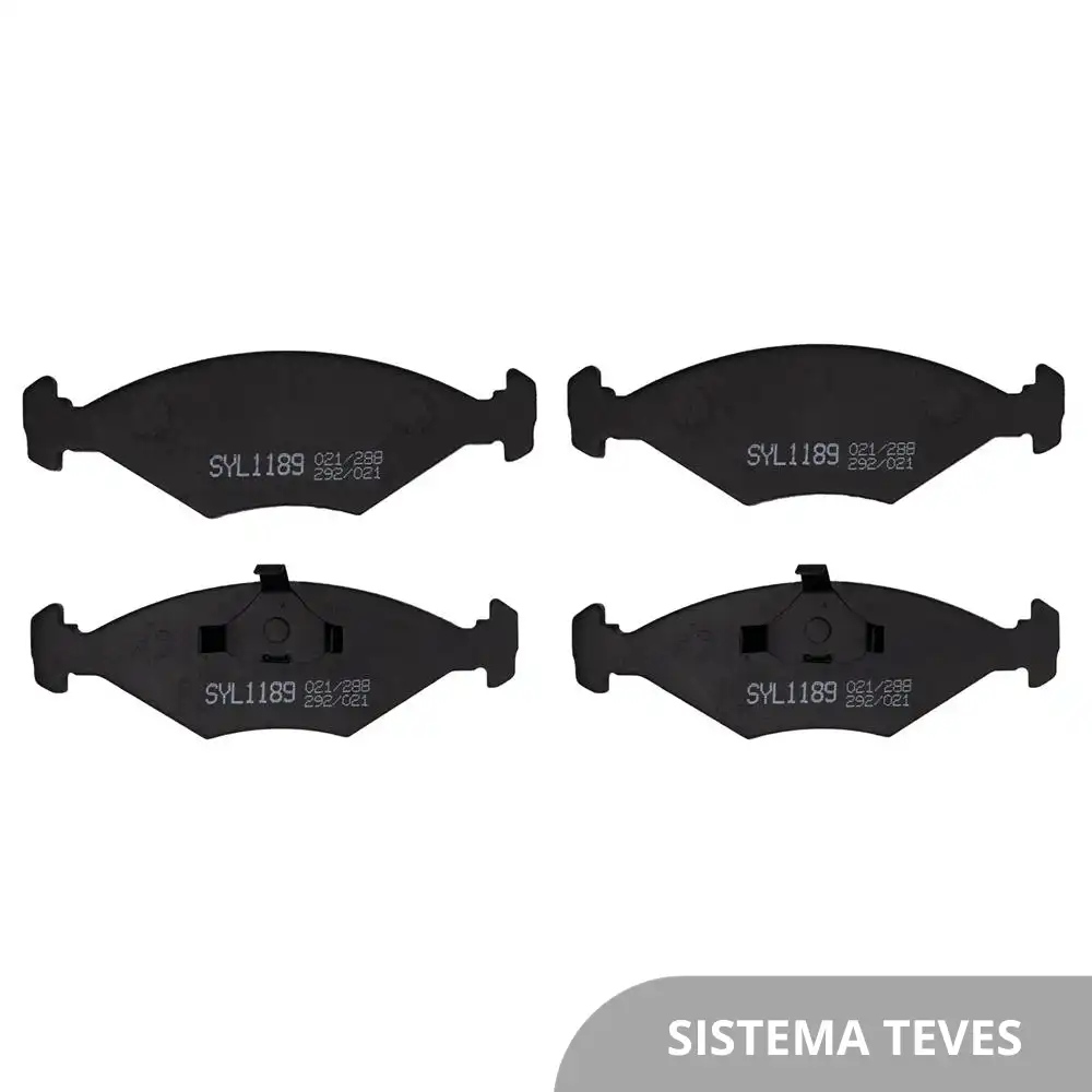 PASTILHA FREIO DIANTEIRA FIAT FIORINO 1994/ SISTEMA TEVES