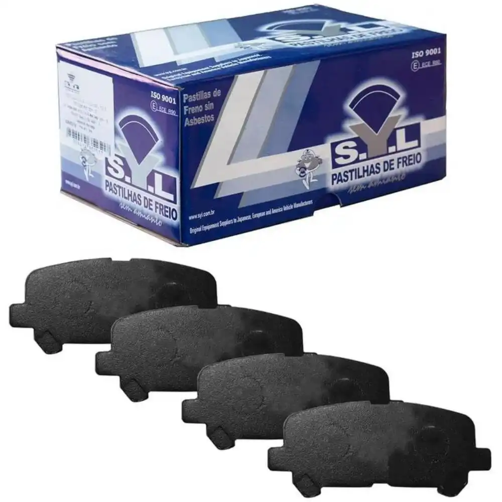 PASTILHA FREIO TRASEIRA TRAILBLAZER 2.8 16V 2012 ACIMA