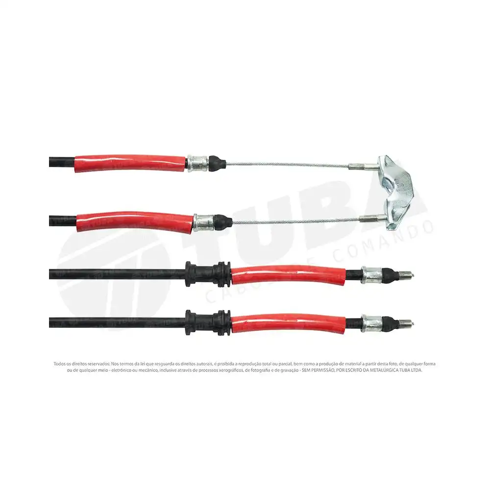 CABO FREIO MAO TRAS ZAFIRA 01/ FREIO A DISCO C/ABS (1347MM)