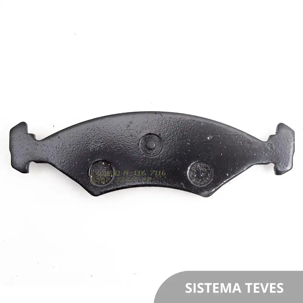 PASTILHA FREIO DIANTEIRA ESCORT 1983/ COM ALARME