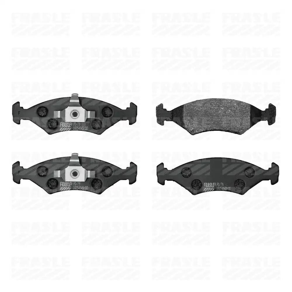 PASTILHA FREIO DIANTEIRA FIESTA 1.0 1.6 2009/ SISTEMA TEVES