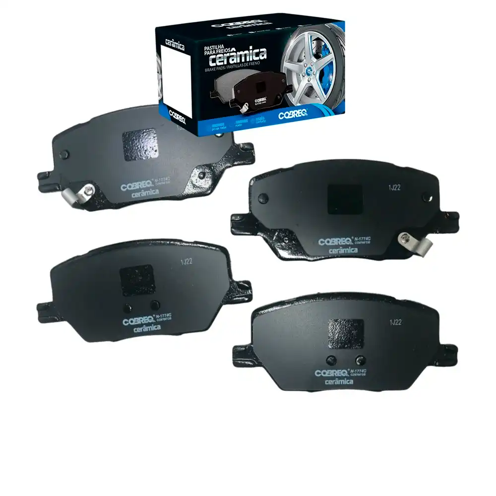 PASTILHA FREIO DIANTEIRA FIAT TORO 1.8 2.0 2016/ CERAMICA