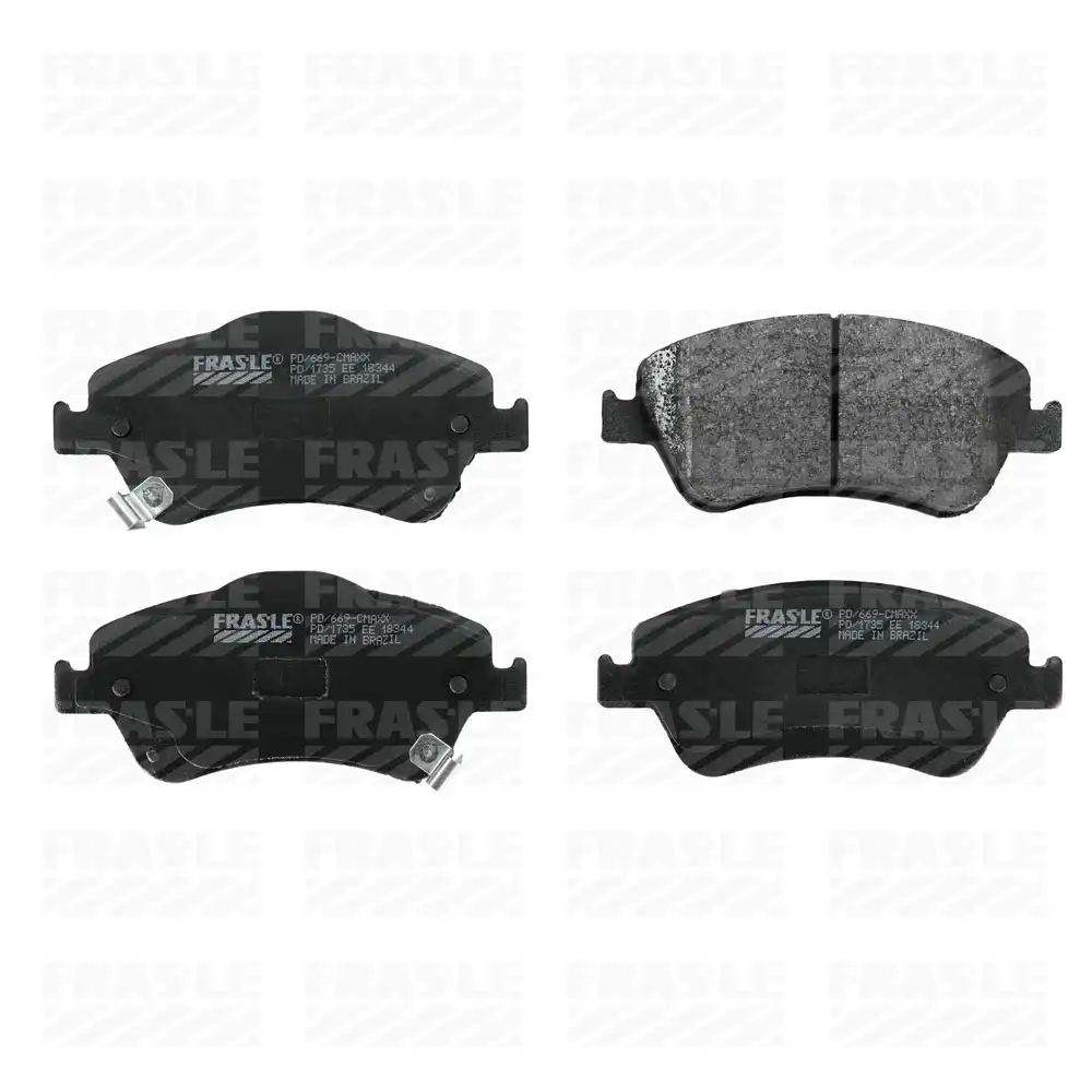 PASTILHA FREIO DIANTEIRA TOYOTA COROLLA 2009 A 2014 CERAMICA