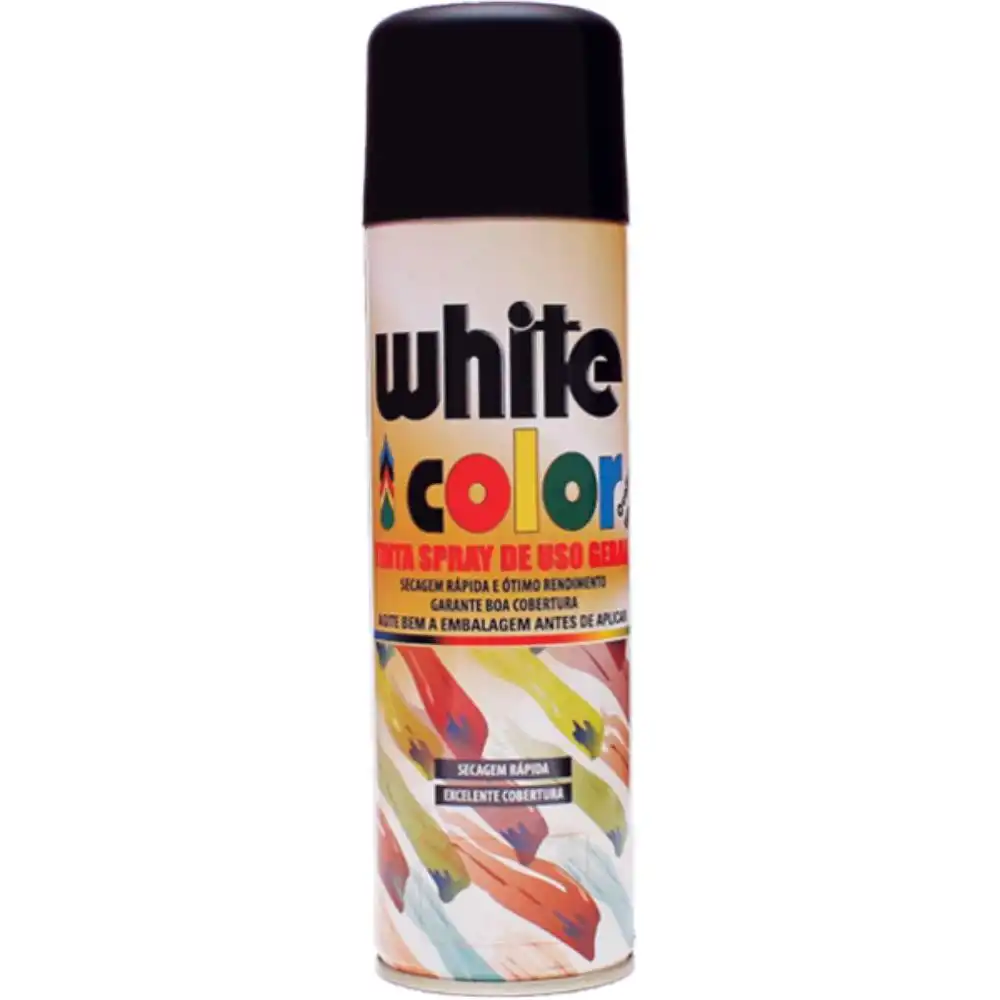 TINTA SPRAY PRETO FOSCO