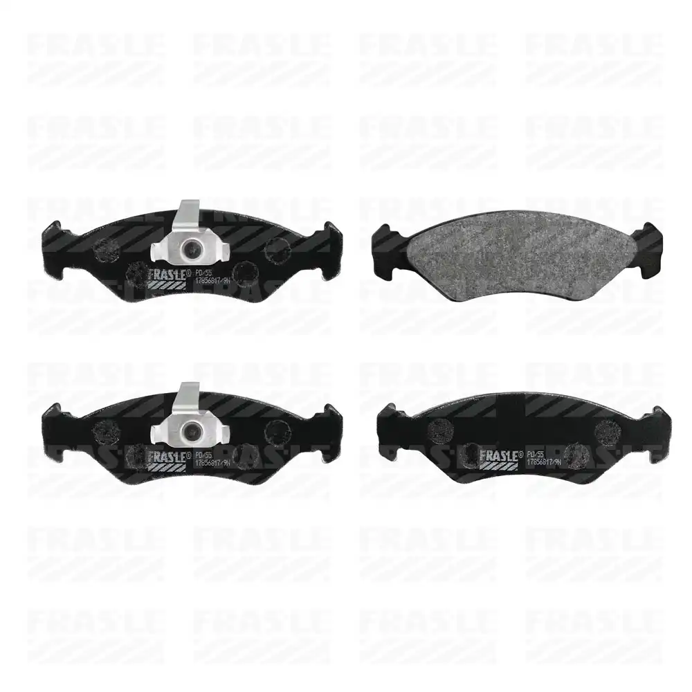 PASTILHA FREIO DIANTEIRA FIESTA 1.0 1.3 1996/