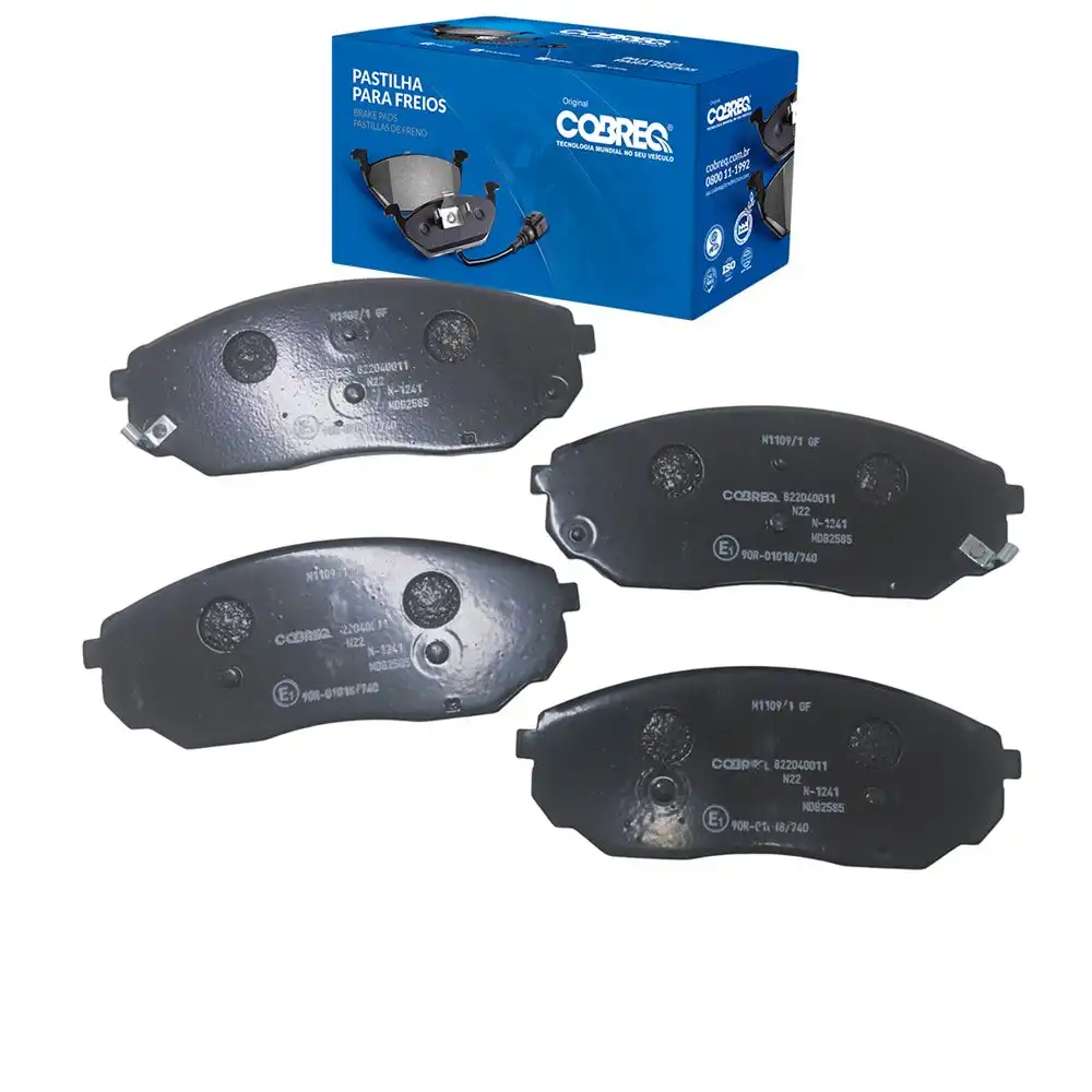 PASTILHA FREIO DIANTEIRA KIA SORENTO 3.5 V6 2.4 2.5 CRDI 200